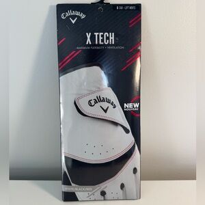 Callaway X Tech Left Golf Glove - NWT